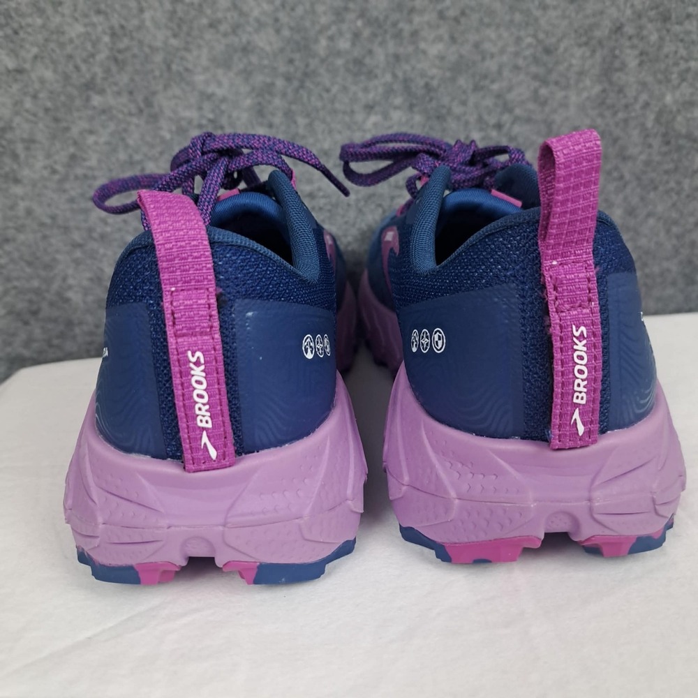 Brooks Cascadia 17 Athletic Running Shoe Womens Size 10 1203921B449 Blue - Picture 10 of 12